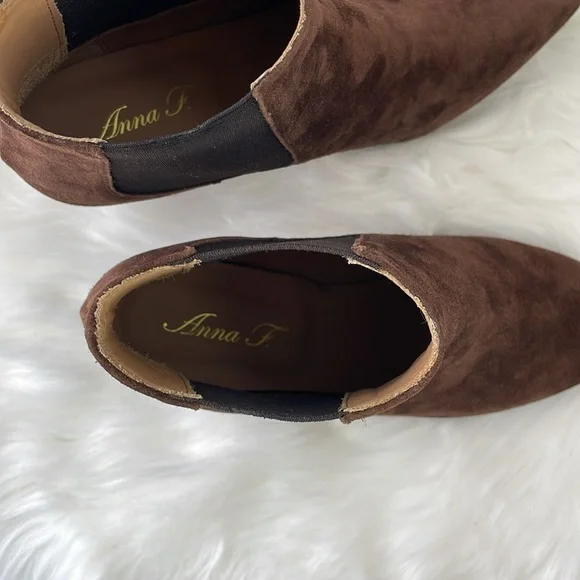 Anna F. Suede Ankle Boots